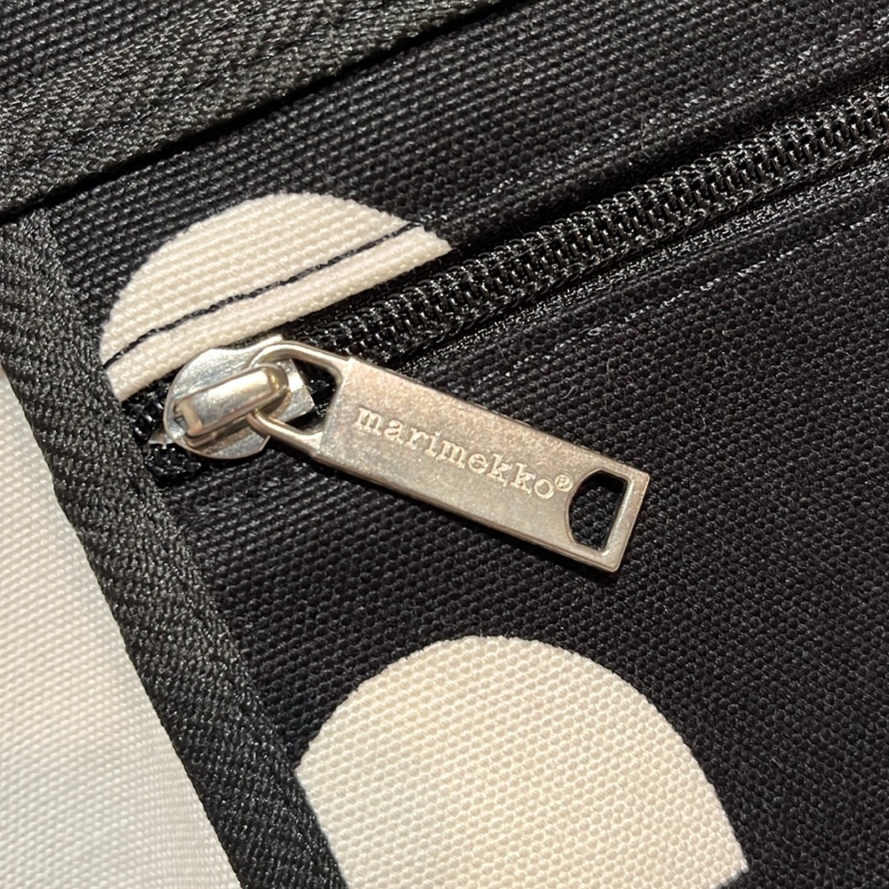 NWT Marimekko Italia Erika Backpack - Black/White - Picture 8 of 16